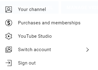 how to change a youtube channel description